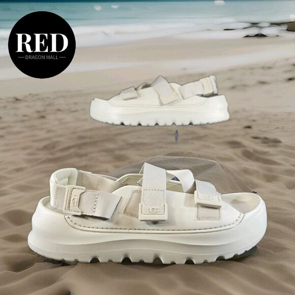 UGG Stratus Sandals Shaded Sea Salt Strap Slides - Men\'s Size 11 main image 12